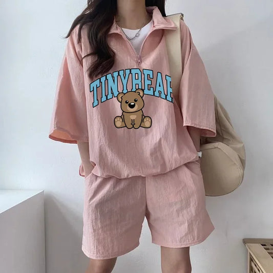 Blush Move Half-Zip Sport Set
