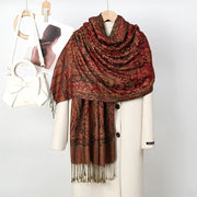 Luxury Brand Cashmere Scarf Printed - Palm and Thread