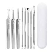 Stainless Steel Clip Pimples Tweezer Blackhead Remover - Palm and Thread