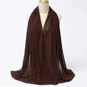 Chiffon Hijab Head Wrap - Palm and Thread