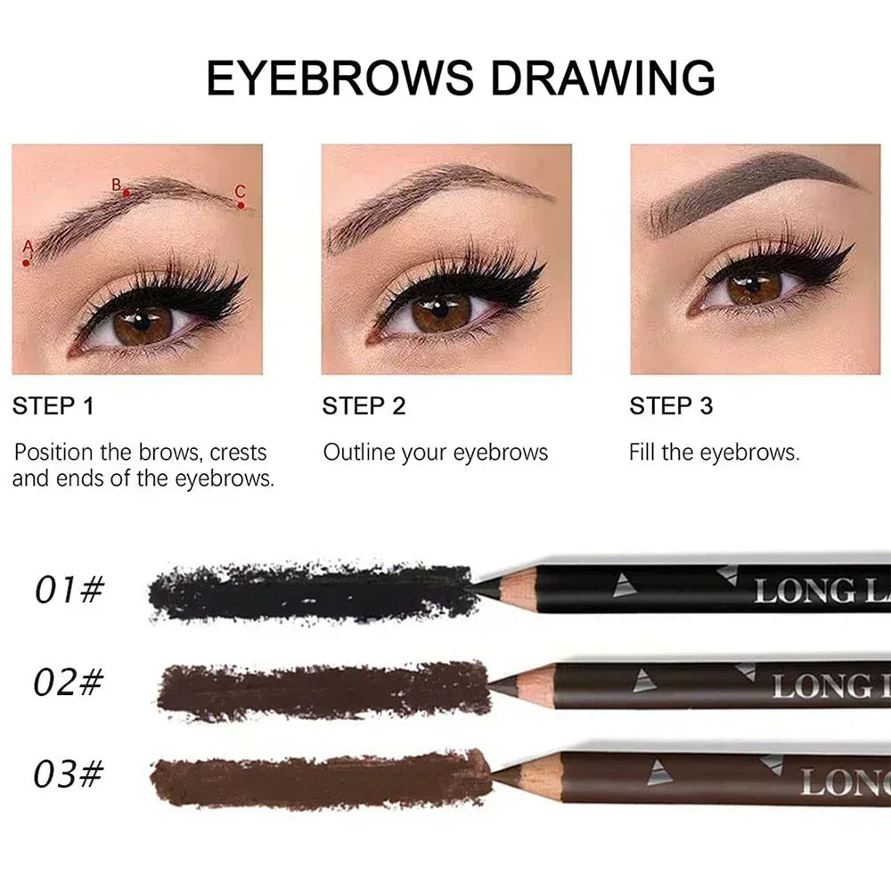 Eye Brow Pencil Waterproof Professional - Palm and Thread