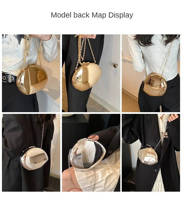 Luxury Acrylic Shell Clutch