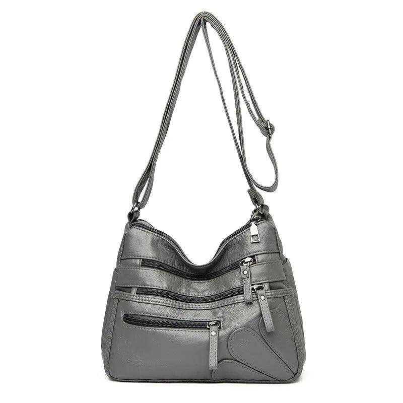 High Quality Soft Leather Shoulder Bag - Palm and Thread