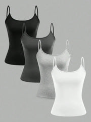 Solid Color Vest Tank Top - Palm and Thread