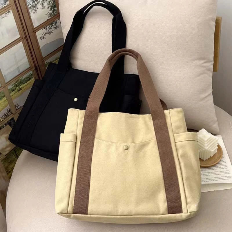 Large Capacity Canvas Tote Bag
