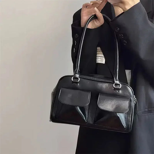 Vintage PU Leather Tote