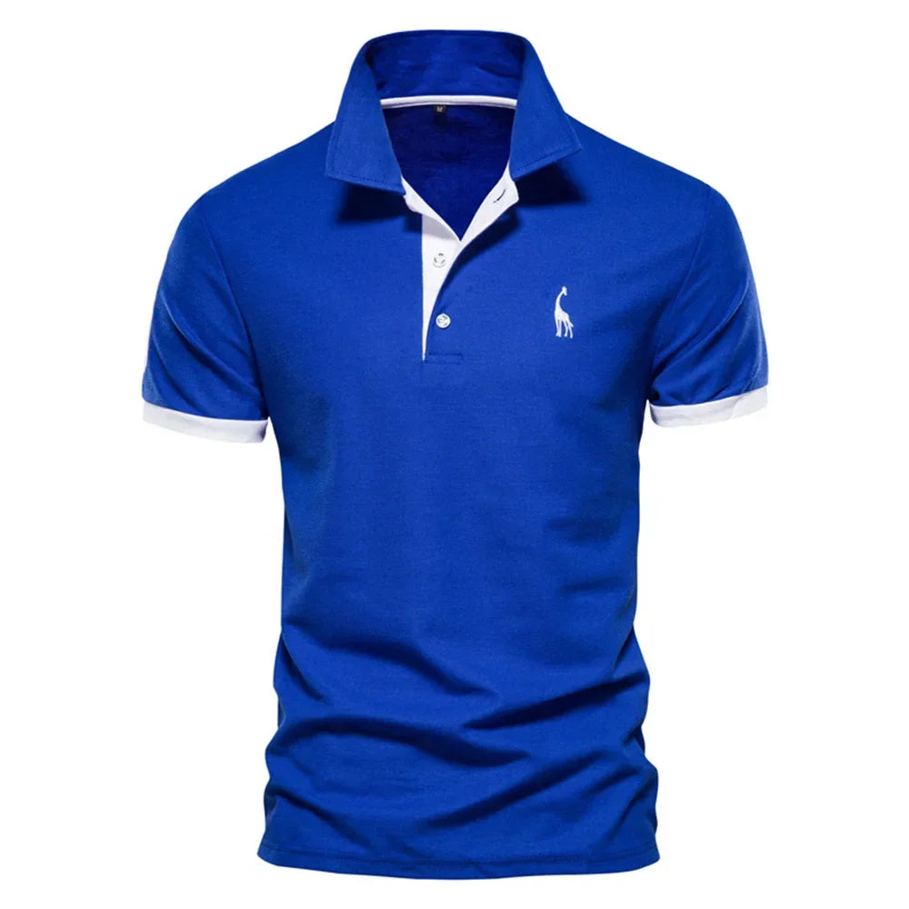 Short Sleeve Polo Casual T-shirt - Palm and Thread