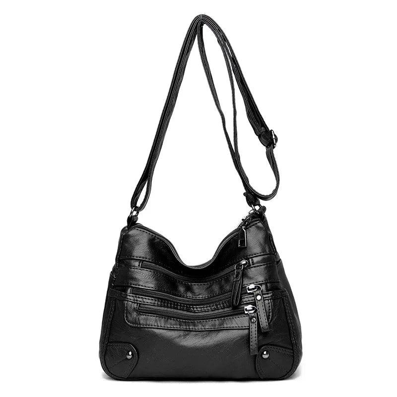 High Quality Soft Leather Shoulder Bag - Palm and Thread