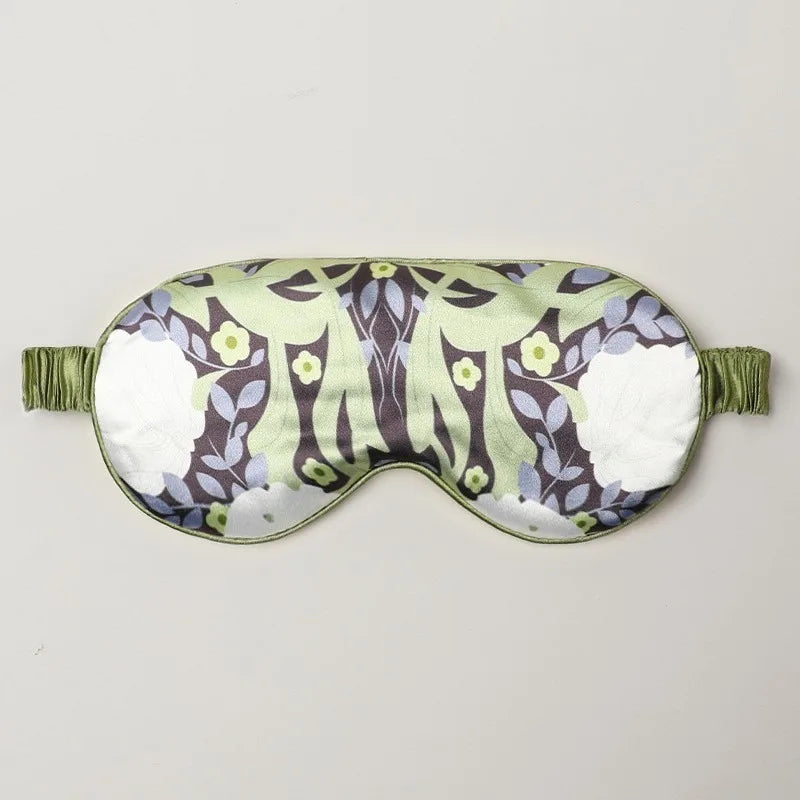 Silk Sleep Eye Mask for Travel - Palm and Thread