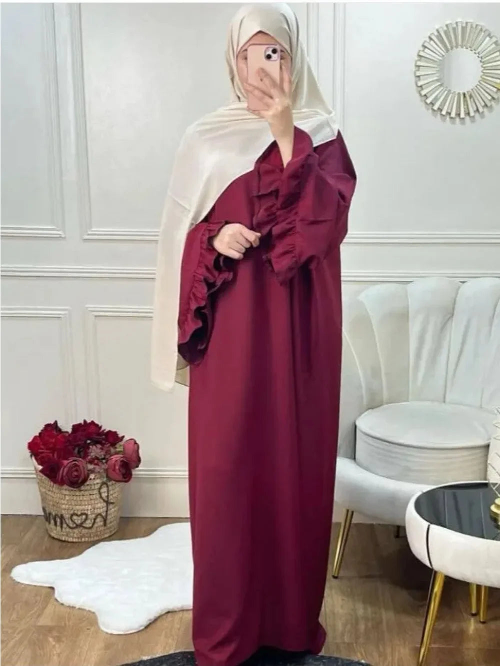 Long Robe Vestidos Largos Abaya - Palm and Thread