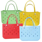 Croc Beach Tote Rubber Waterproof Bag - Palm and Thread