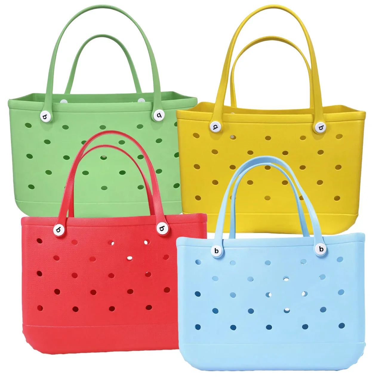 Croc Beach Tote Rubber Waterproof Bag - Palm and Thread