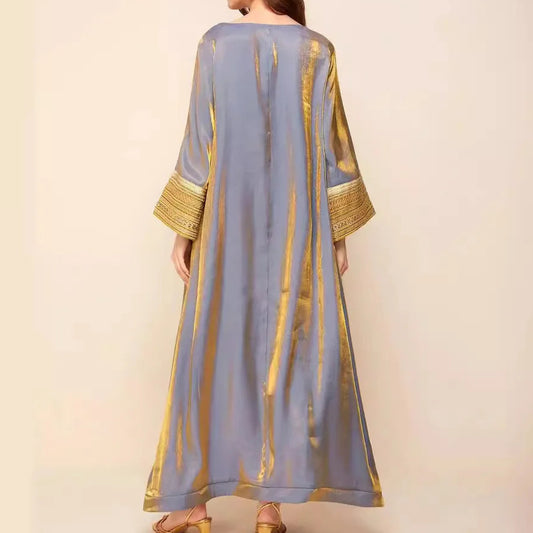 Long Robe Abaya - Palm and Thread