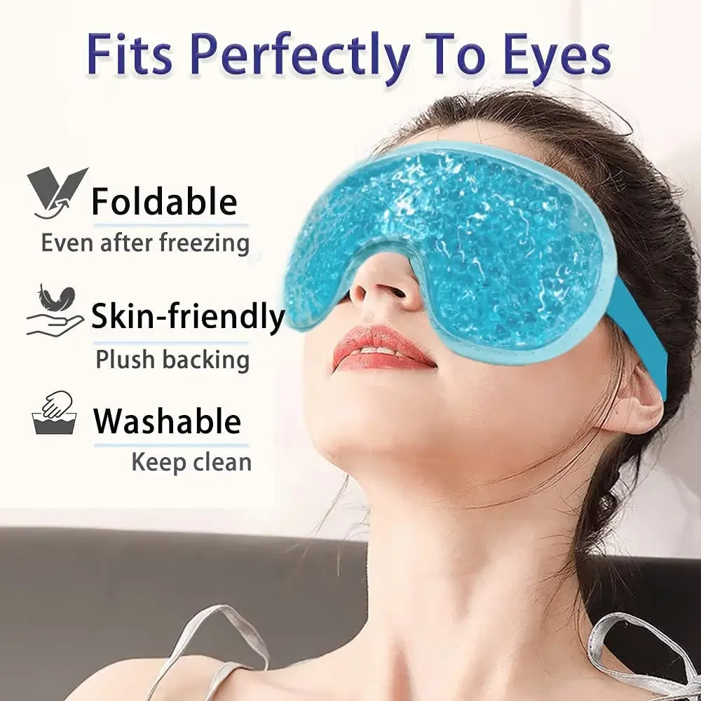 Gel Ice Eye Mask Ice Compress Sleeping Mask - Palm and Thread