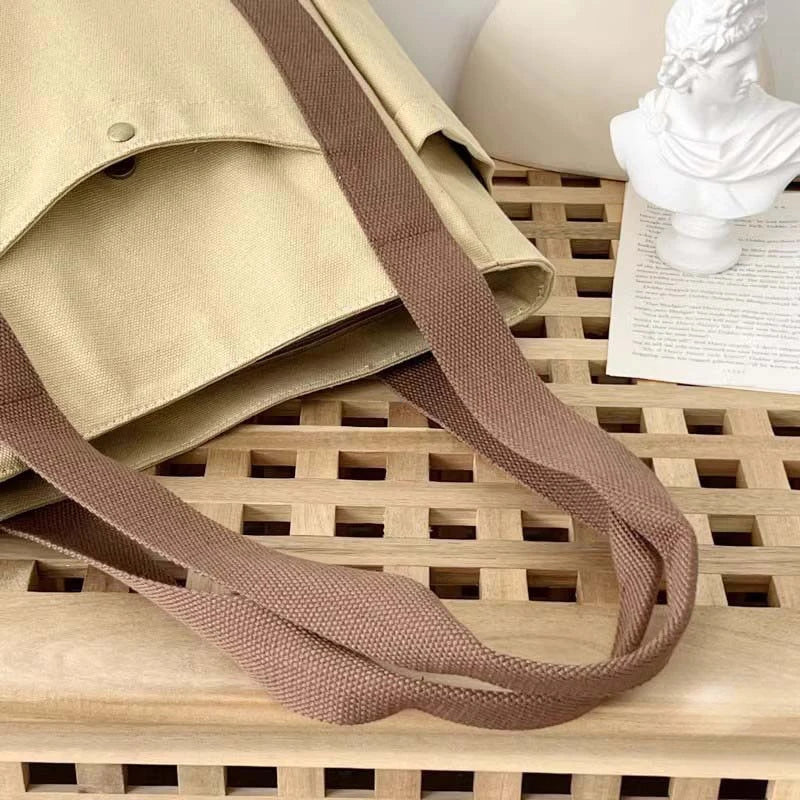 Large Capacity Canvas Tote Bag