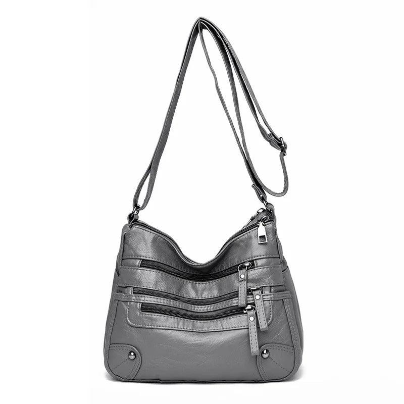 High Quality Soft Leather Shoulder Bag - Palm and Thread