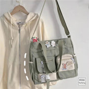 Waterproof Canvas Shoulder Cross body Bag - Palm and Thread