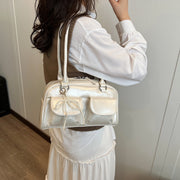 Trendy Bow Underarm Pillow Bag