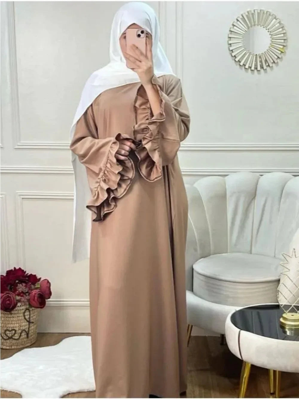 Long Robe Vestidos Largos Abaya - Palm and Thread