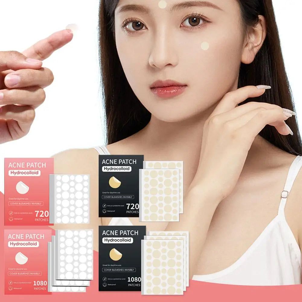 Invisible Pimple Patch Acne Stickers - Acne Removal, Skin Care Concealer For Face Spots, Fade Acne Pimples, Beauty Makeup Tools - Palm and Thread