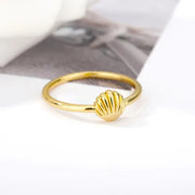 Ocean Starfish Shell Open Ring - Palm and Thread
