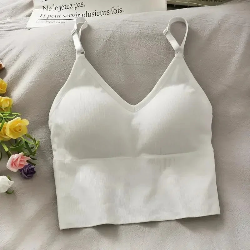 Crop Top Off Shoulder Sleeveless Camisole - Palm and Thread