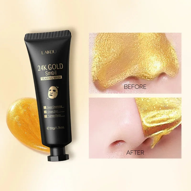 Gold Peeling Face Mask - Palm and Thread