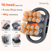 High-Frequency Gun Vibration Body Massage- 16 Head - Palm and Thread