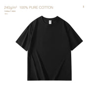 Heavy plus size Plain T-Shirt