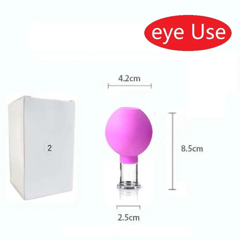 Slimming Face Sucker Vacuum Cupping Jar Cellulite Massager - Palm and Thread