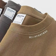 Heavy-duty Cotton Short Sleeved T-shirt