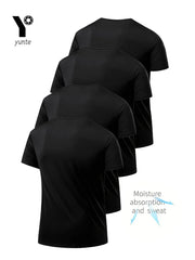Round Neck Ultra-Light Breathable Sweat-Absorbent Shirt - Palm and Thread