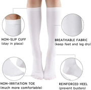 Soild Color Compression Stockings - Palm and Thread