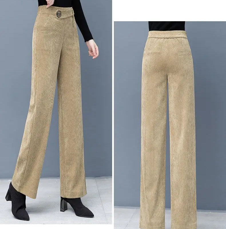 Velvet Baggy Elegant Corduroy Pant - Palm and Thread