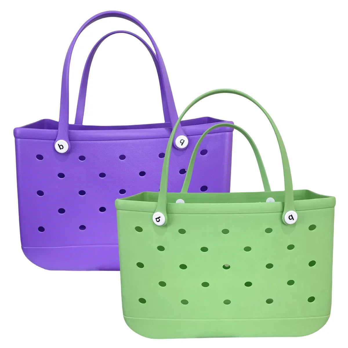 Croc Beach Tote Rubber Waterproof Bag - Palm and Thread