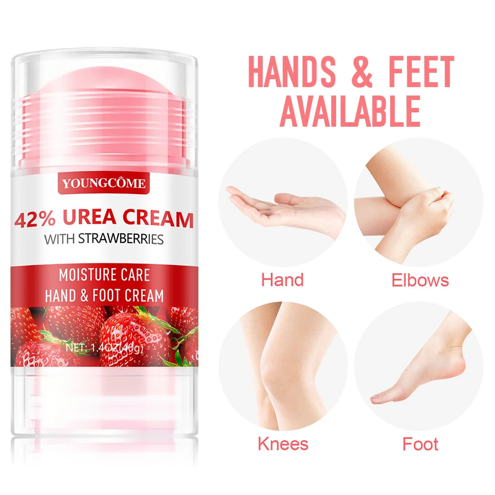 Urea Cream Strawberry Hand Feet Cream - Palm and Thread