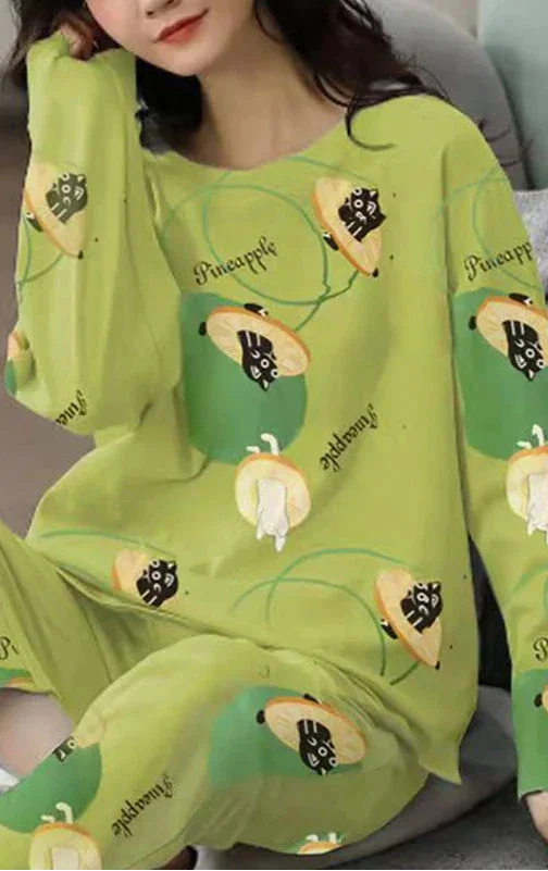 Polyester Pajama Plaid Sleepwear - Palm and Thread