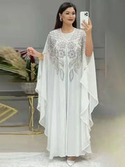 Chiffon Boubou Abaya - Palm and Thread