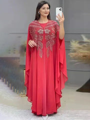 Chiffon Boubou Abaya - Palm and Thread