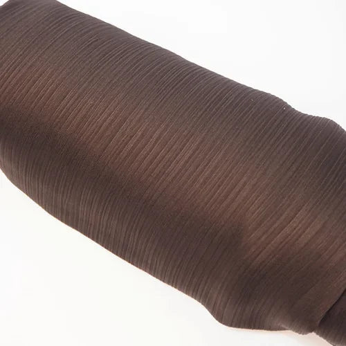 Pleated Satin Chiffon Hijab Silk Scarf - Palm and Thread