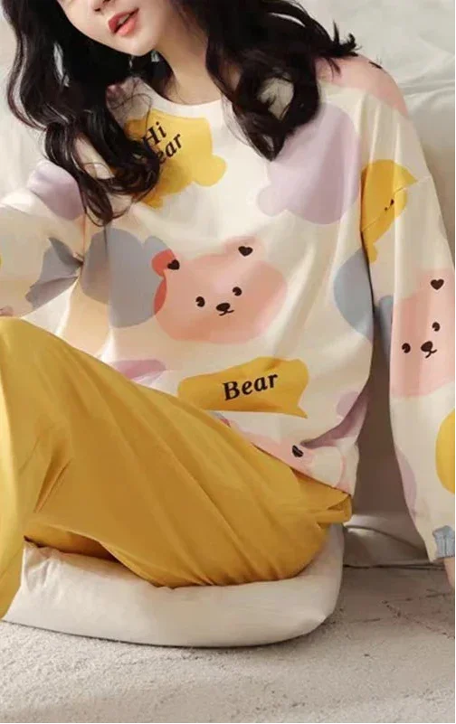 Polyester Pajama Plaid Sleepwear - Palm and Thread