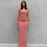 Sexy Fishtail Backless Dress