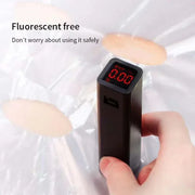 Disposable Face Plastic Film Transparent PE Mask - Palm and Thread