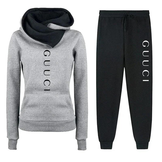 Hooded Sweatshirt + Sweat pant Matching Set - Palm and Thread