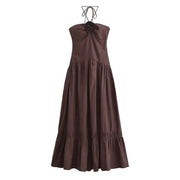 New Chic Tube Top Hanging Neck Dress - Palm and Thread