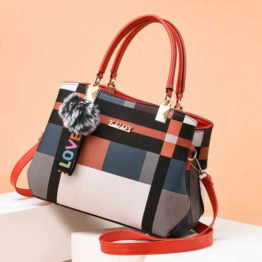 Elegant Messenger PU Leather Crossbody Bag - Palm and Thread
