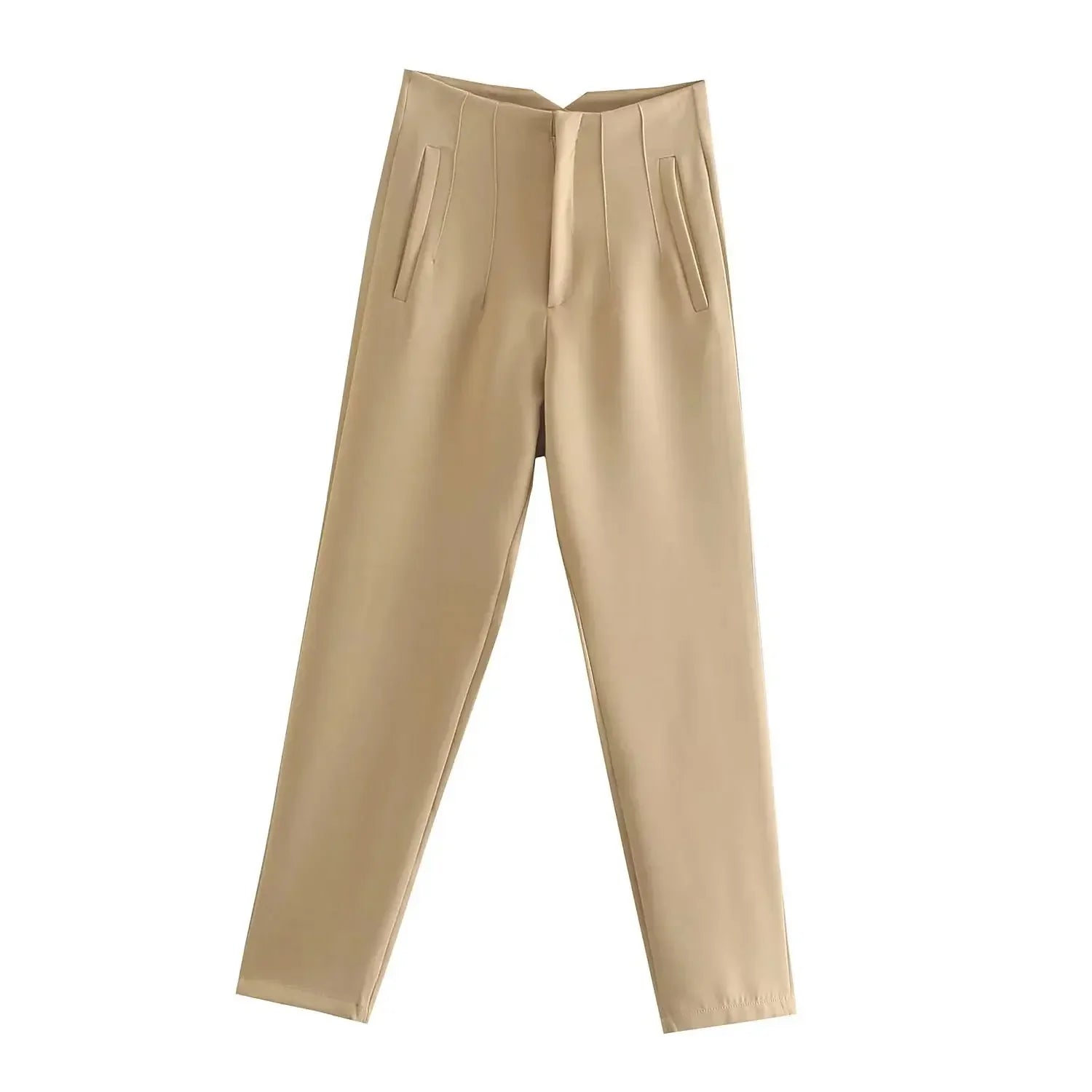 Elegant Solid Pencil Pant - Palm and Thread