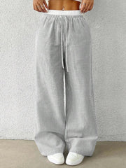 solid color casual Pant - Palm and Thread