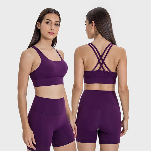 Gym Set – Push-Up Sports Bra