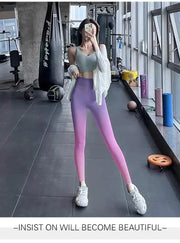 Seamless Gradient Yoga Leggings